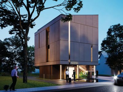 Działka budowlana z projektem Hostelu